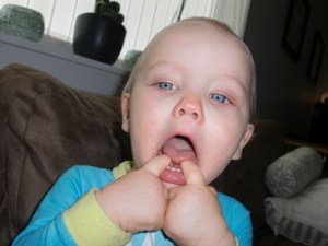 OOO! Skummel grimase! hehe